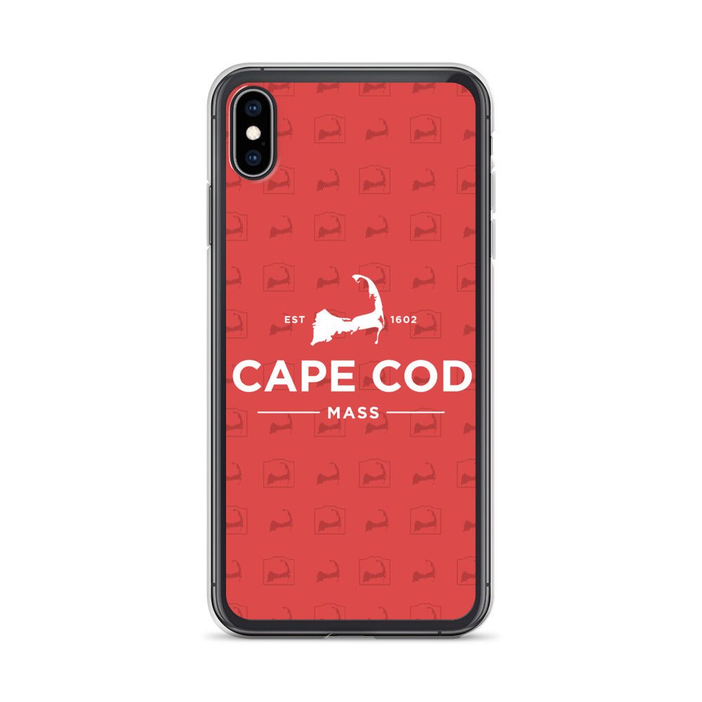 Cape Cod Mass Red iPhone Case