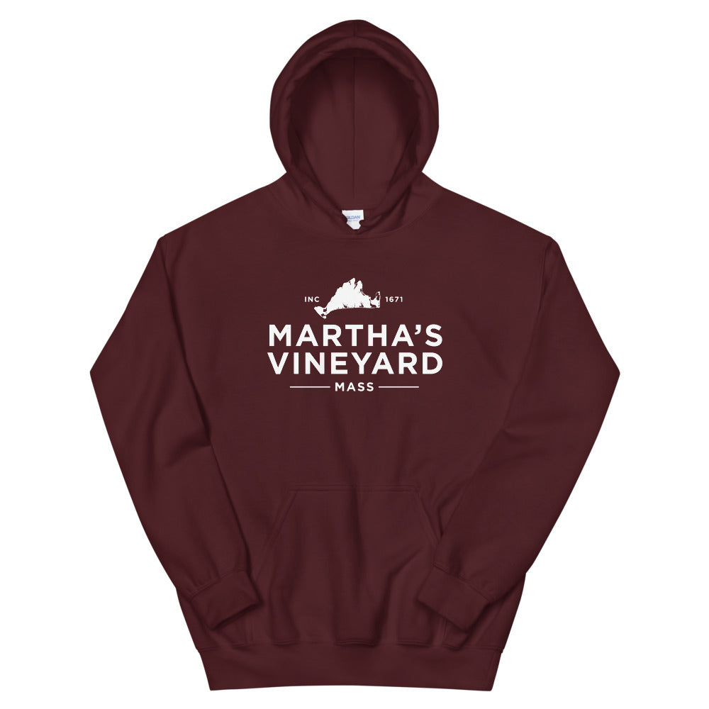Martha's Vineyard Hoodie Sweatshirt