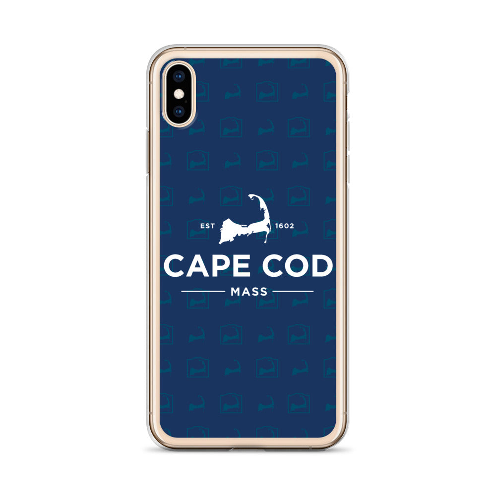 Cape Cod Mass Blue iPhone Case