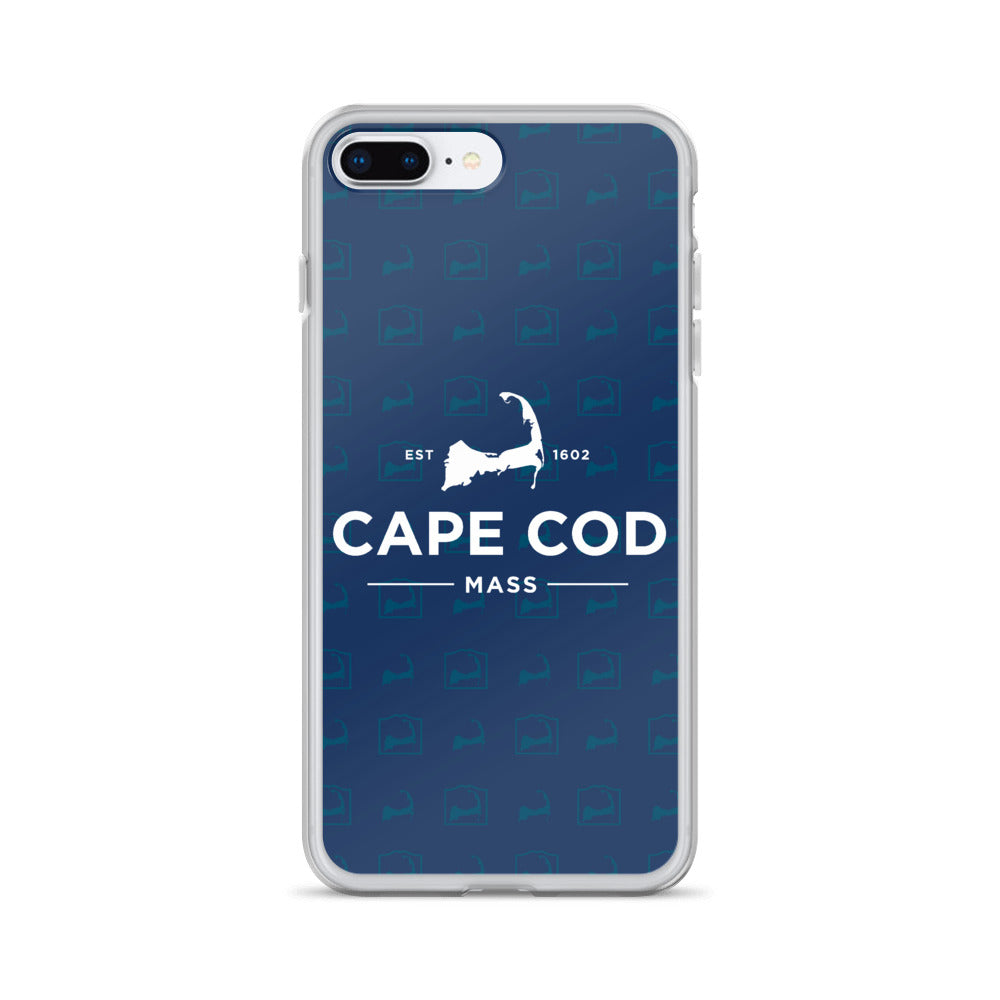 Cape Cod Mass Blue iPhone Case