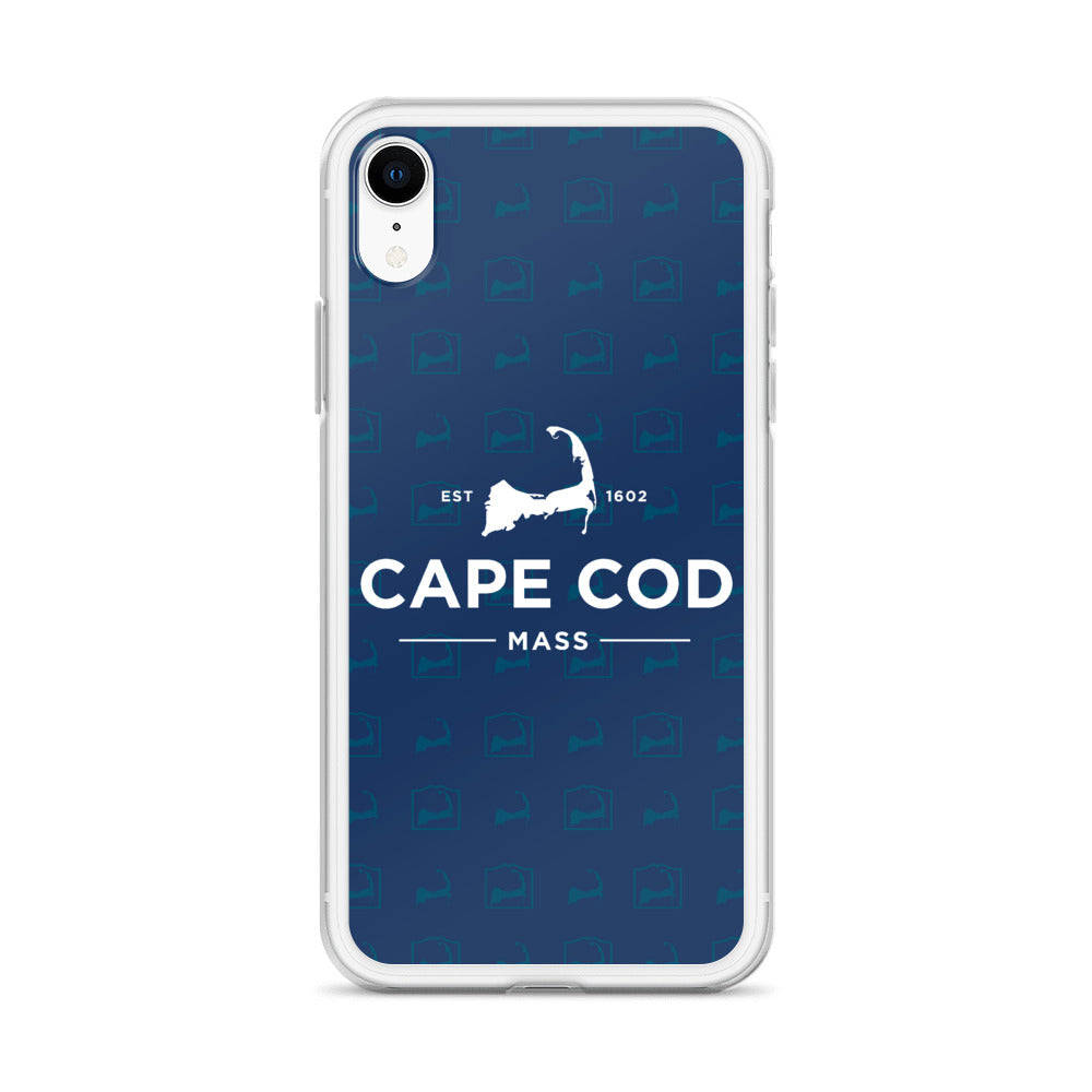 Cape Cod Mass Blue iPhone Case