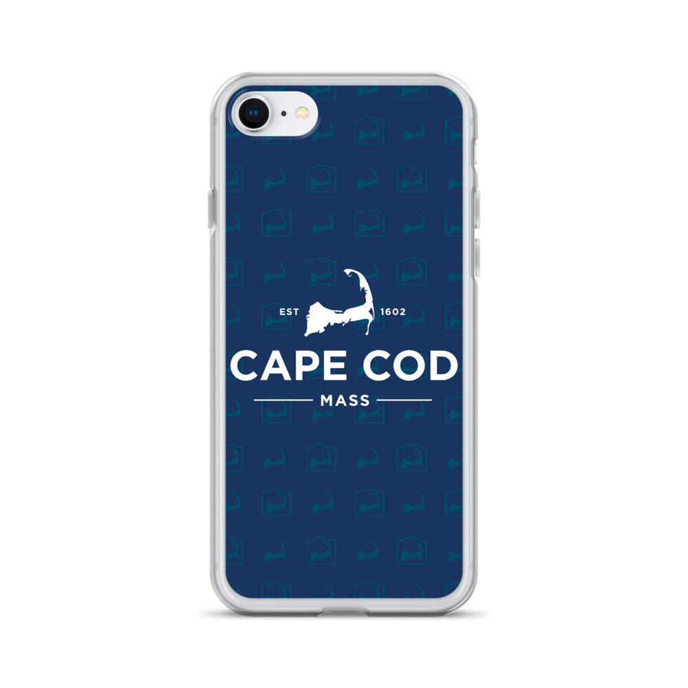 Cape Cod Mass Blue iPhone Case