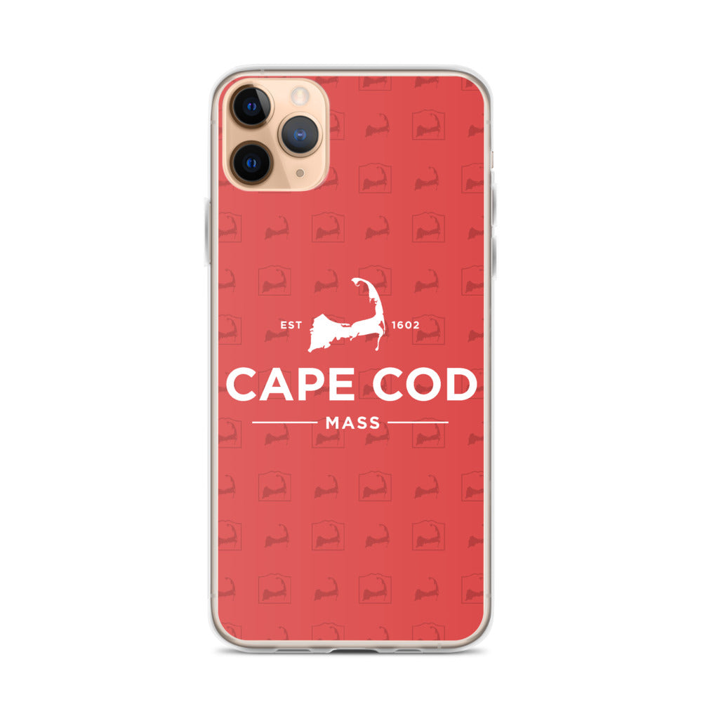 Cape Cod Mass Red iPhone Case