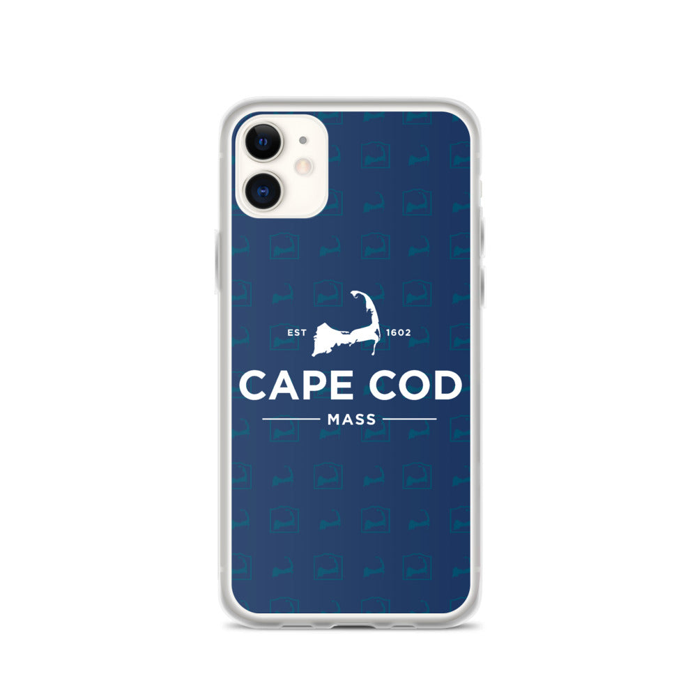 Cape Cod Mass Blue iPhone Case