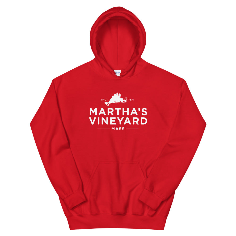 Martha's Vineyard Hoodie Sweatshirt