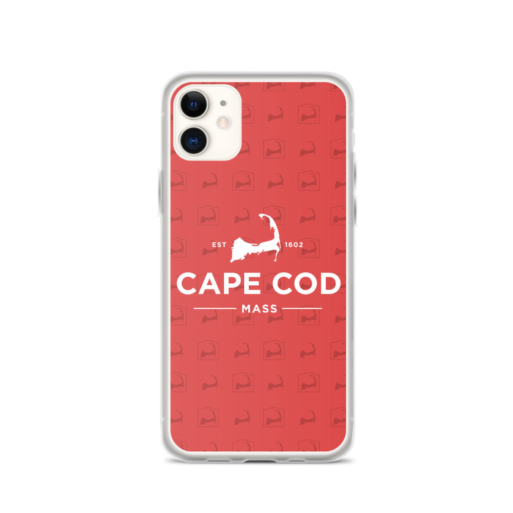 Cape Cod Mass Red iPhone Case