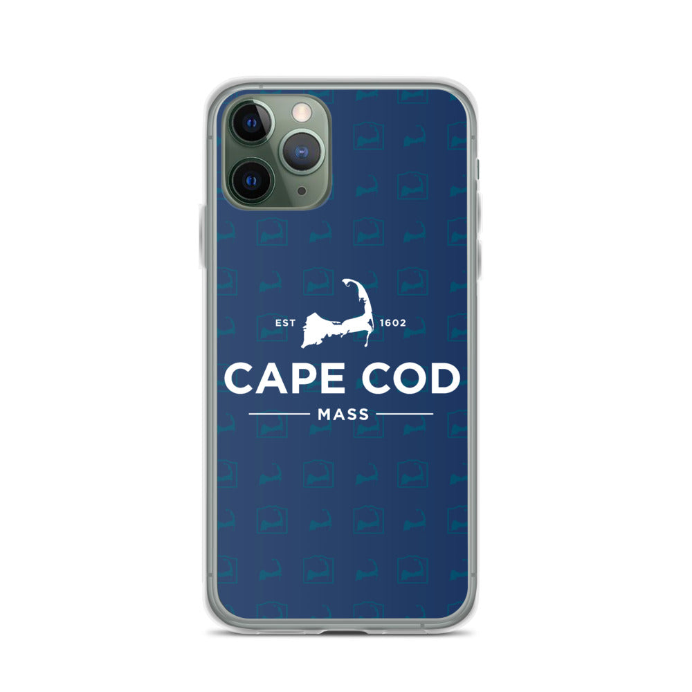 Cape Cod Mass Blue iPhone Case