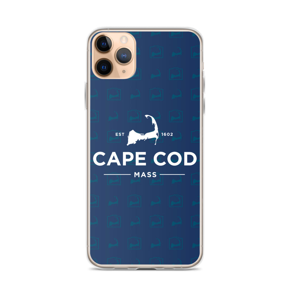 Cape Cod Mass Blue iPhone Case