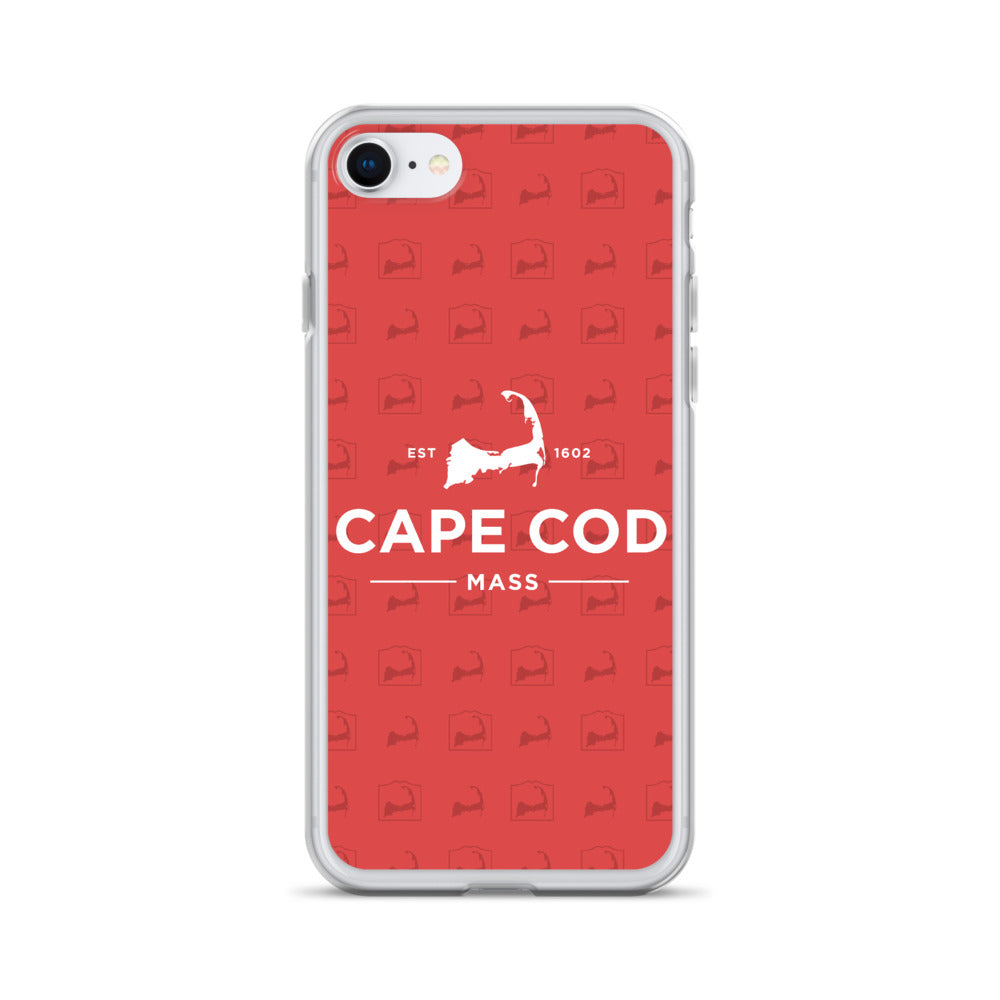 Cape Cod Mass Red iPhone Case