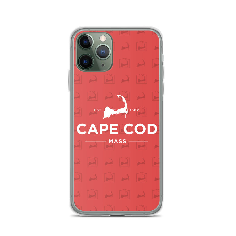 Cape Cod Mass Red iPhone Case
