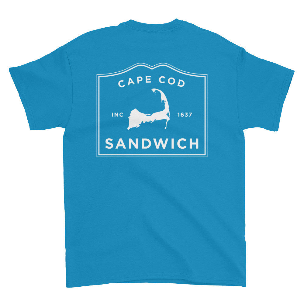 Sandwich Cape Cod Short sleeve t-shirt (front & back)