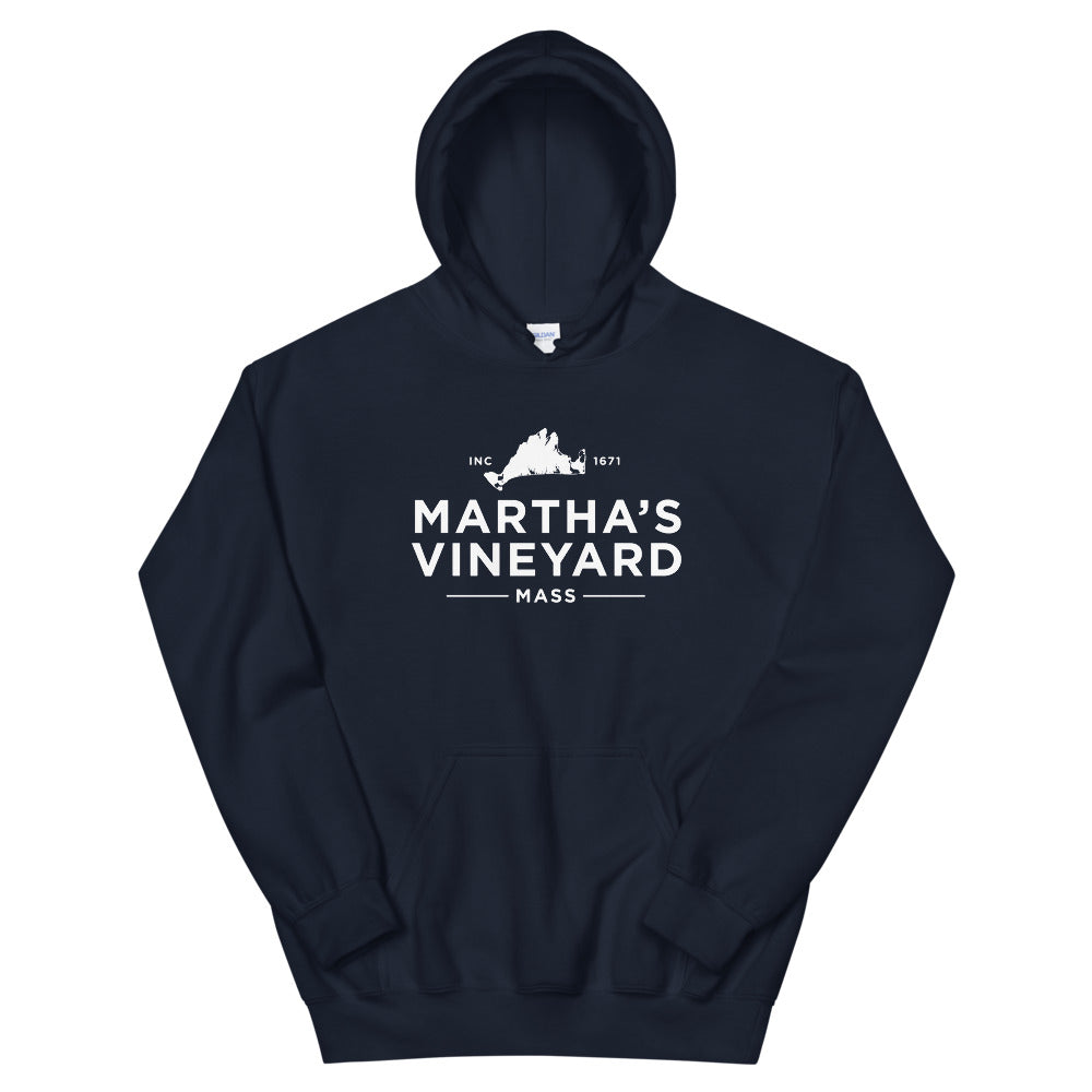 Martha's Vineyard Hoodie Sweatshirt