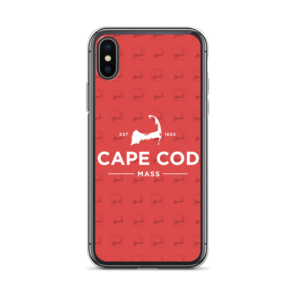Cape Cod Mass Red iPhone Case