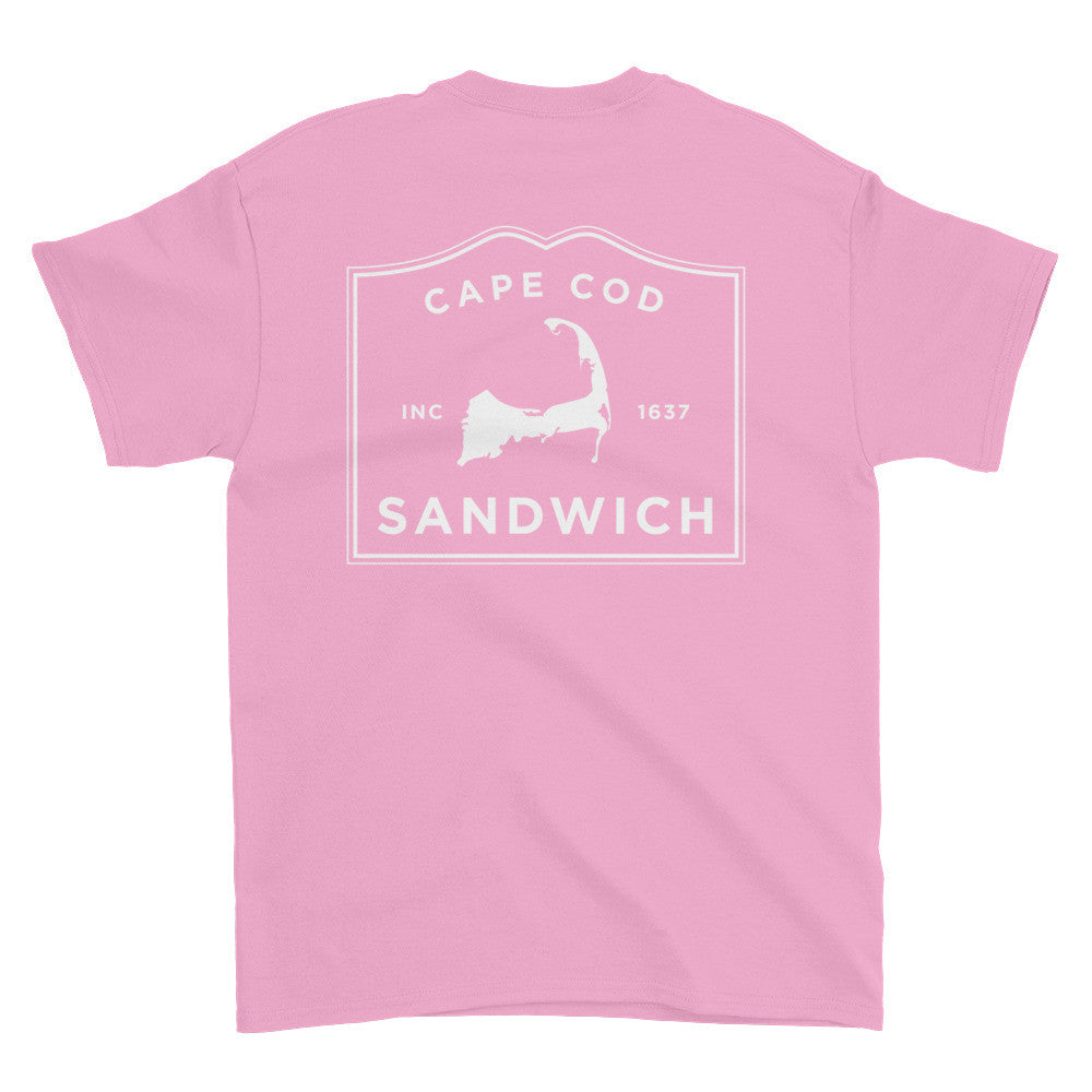 Sandwich Cape Cod Short sleeve t-shirt (front & back)
