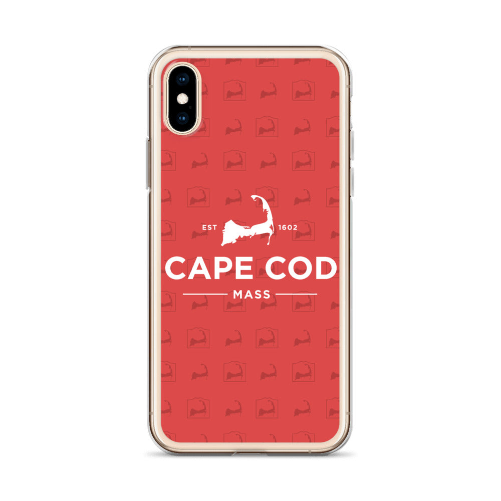Cape Cod Mass Red iPhone Case