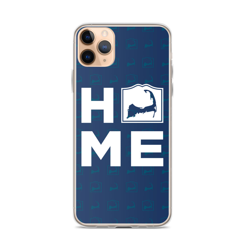 Cape Cod Home Blue iPhone Case