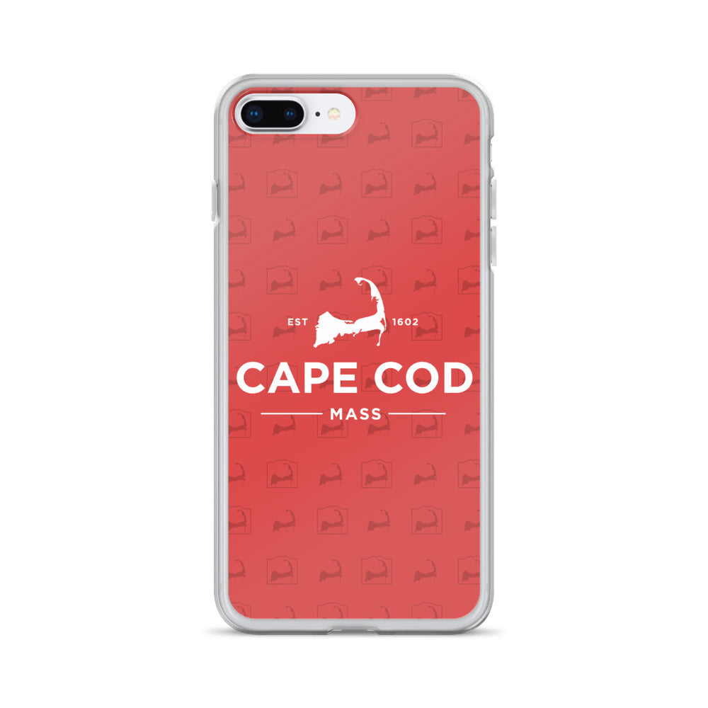 Cape Cod Mass Red iPhone Case