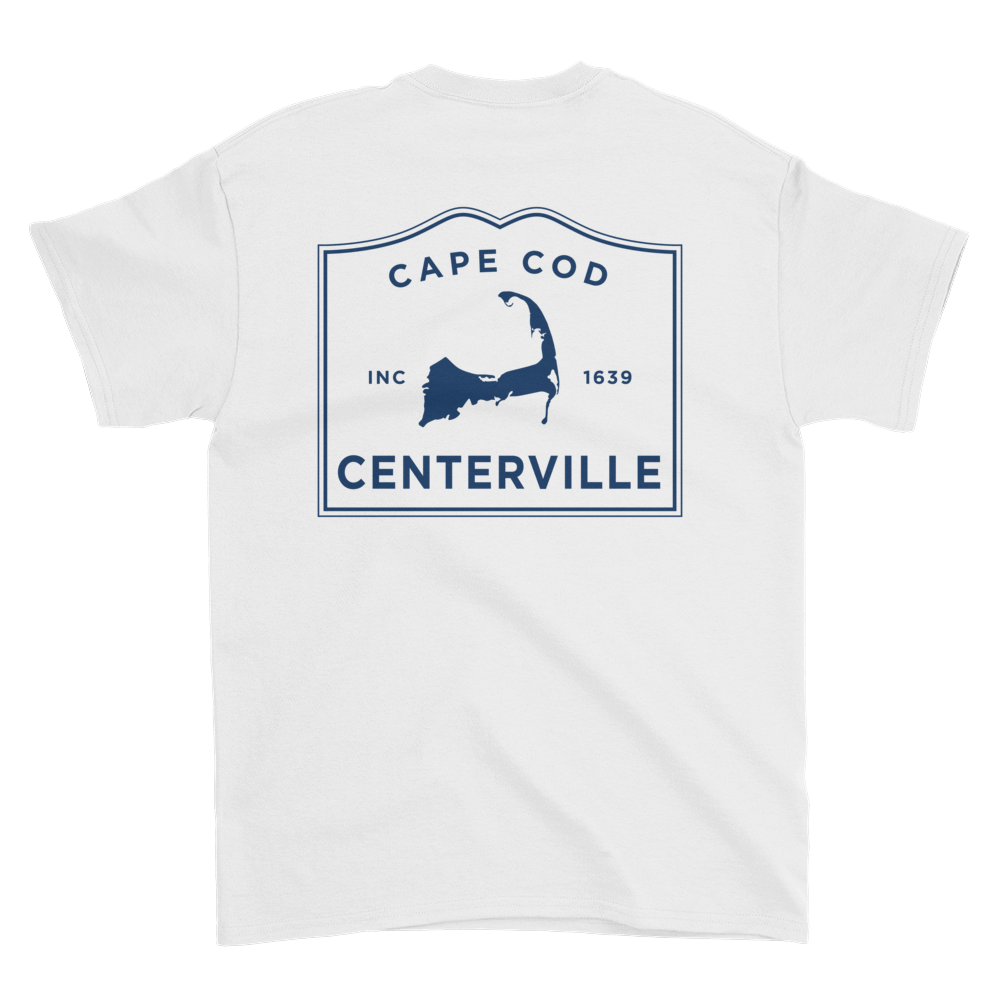 Centerville Cape Cod Short sleeve t-shirt (front & back)