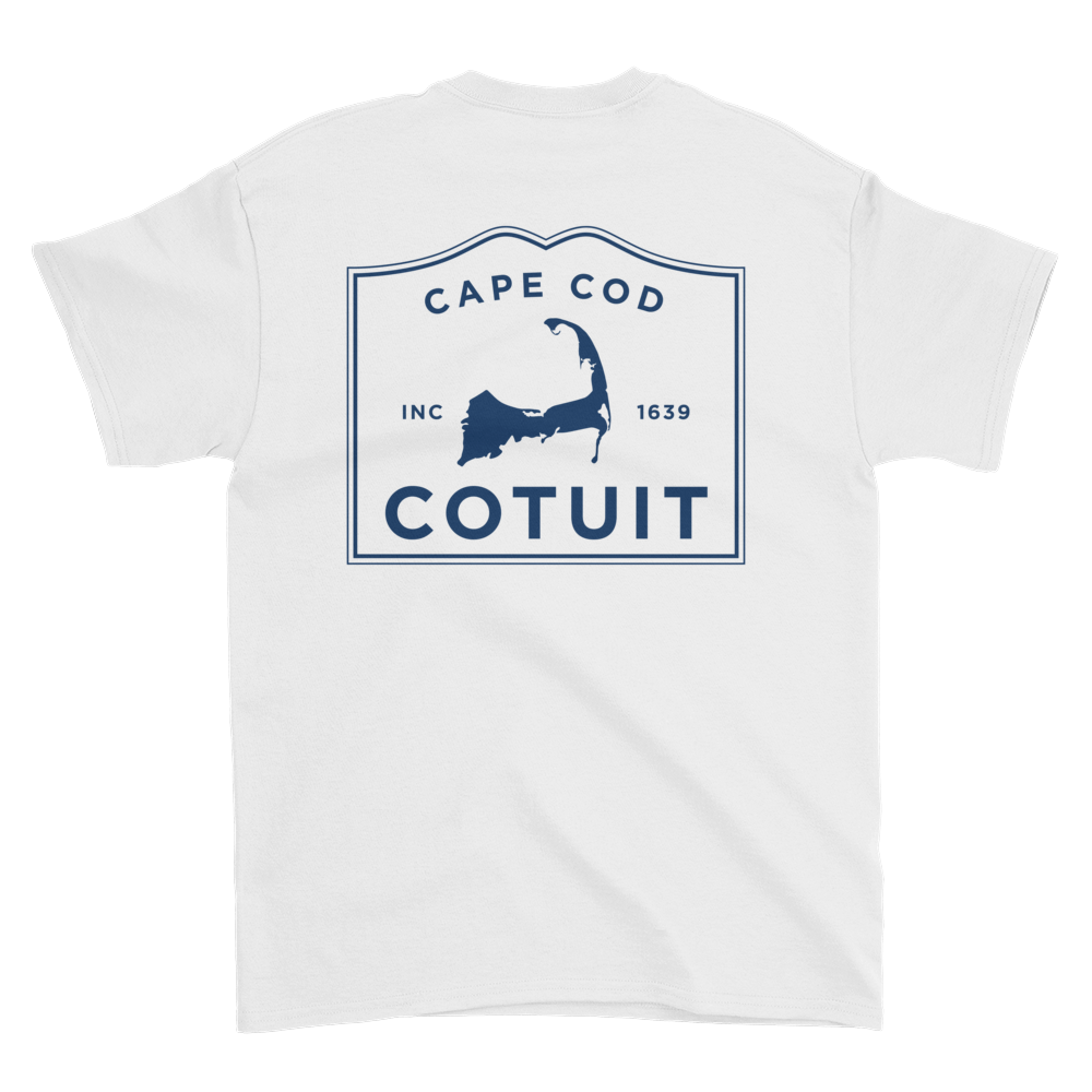 Cotuit Cape Cod Short sleeve t-shirt (front & back)