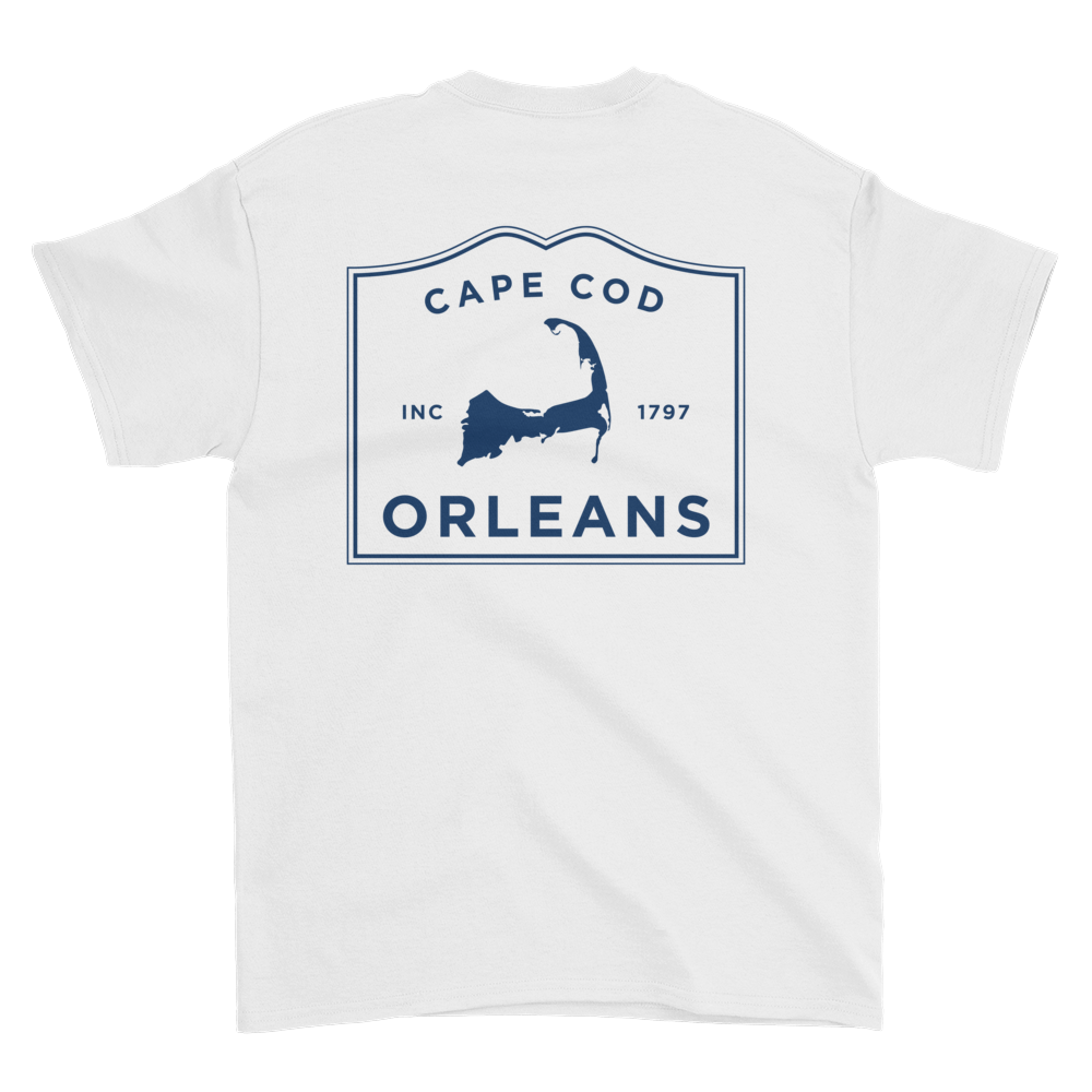 Orleans Cape Cod Short sleeve t-shirt (front & back)