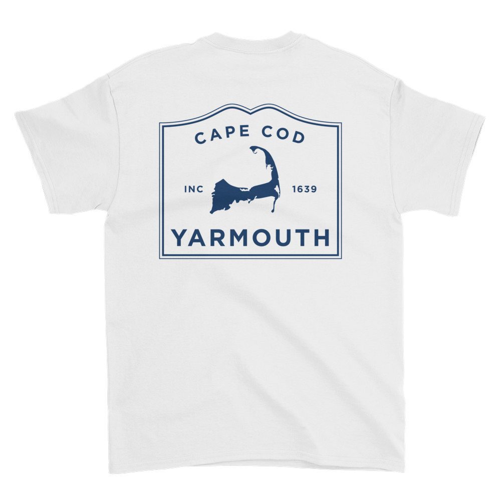 Yarmouth Cape Cod Short sleeve t-shirt (front & back)