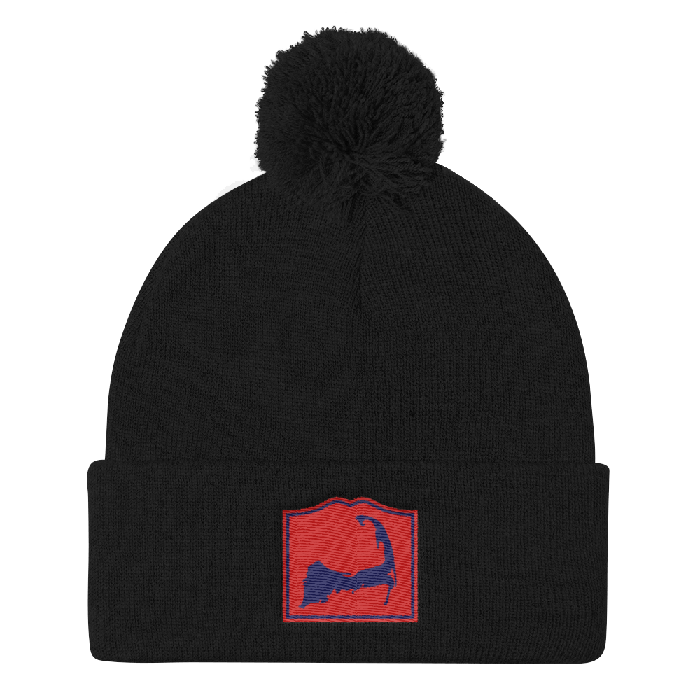 Cape Cod Insta Pom Pom Knit Beanie