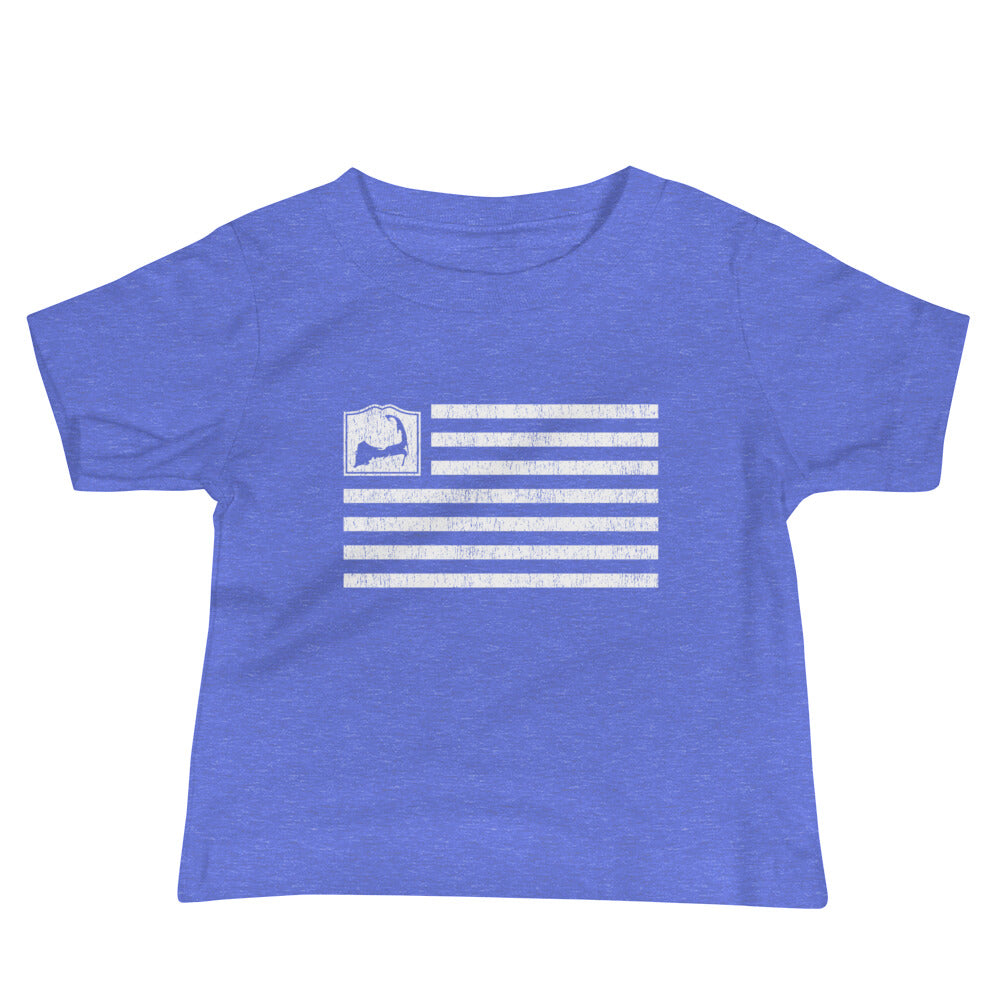 Cape Cod Flag Baby Short Sleeve T Shirt