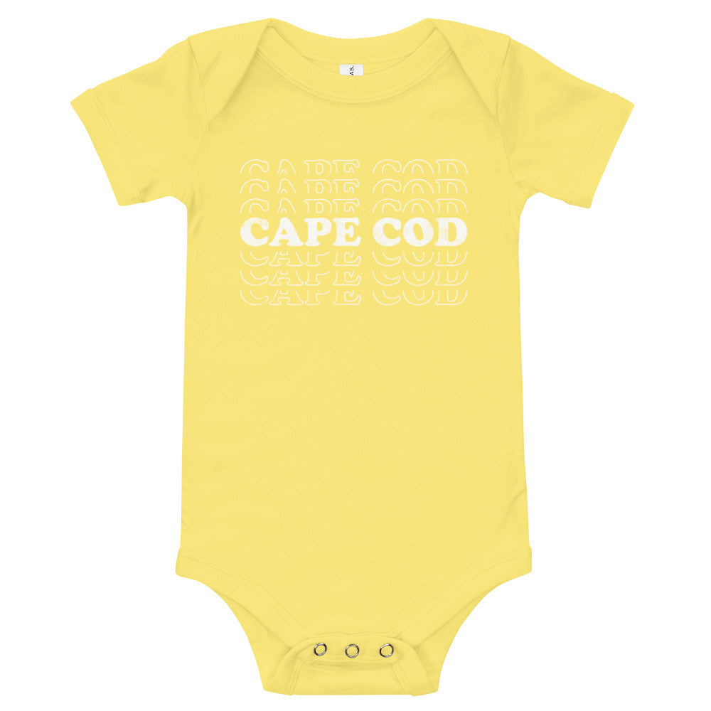 Cape Cod Retro Baby Onesie
