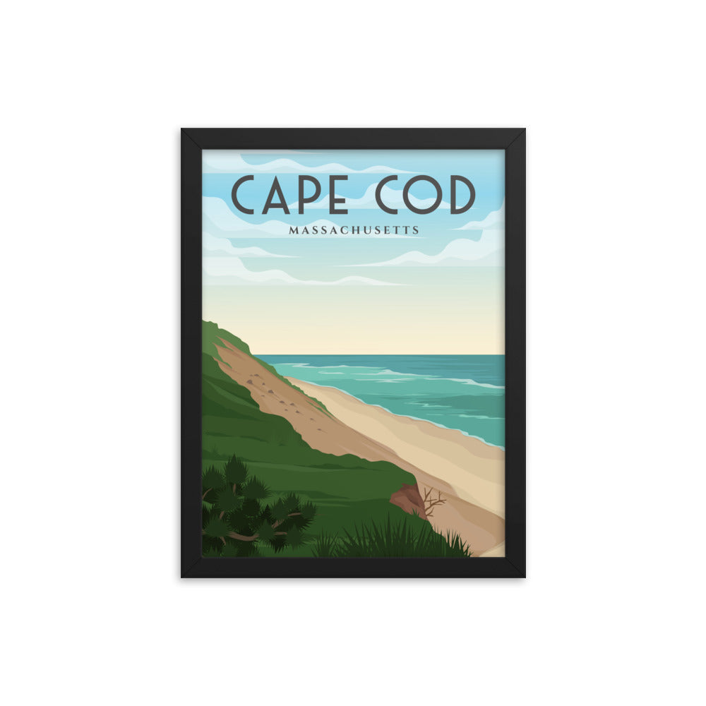 Cape Cod National Seashore Framed Poster