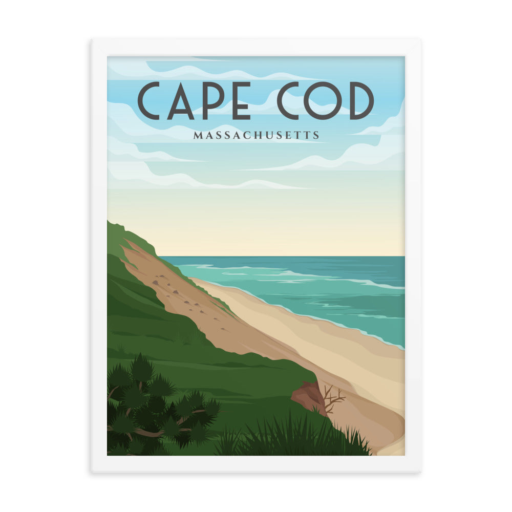 Cape Cod National Seashore Framed Poster