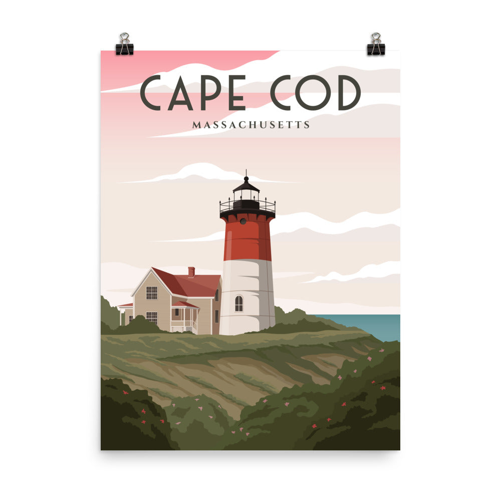 Cape Cod Lighthouse Poster