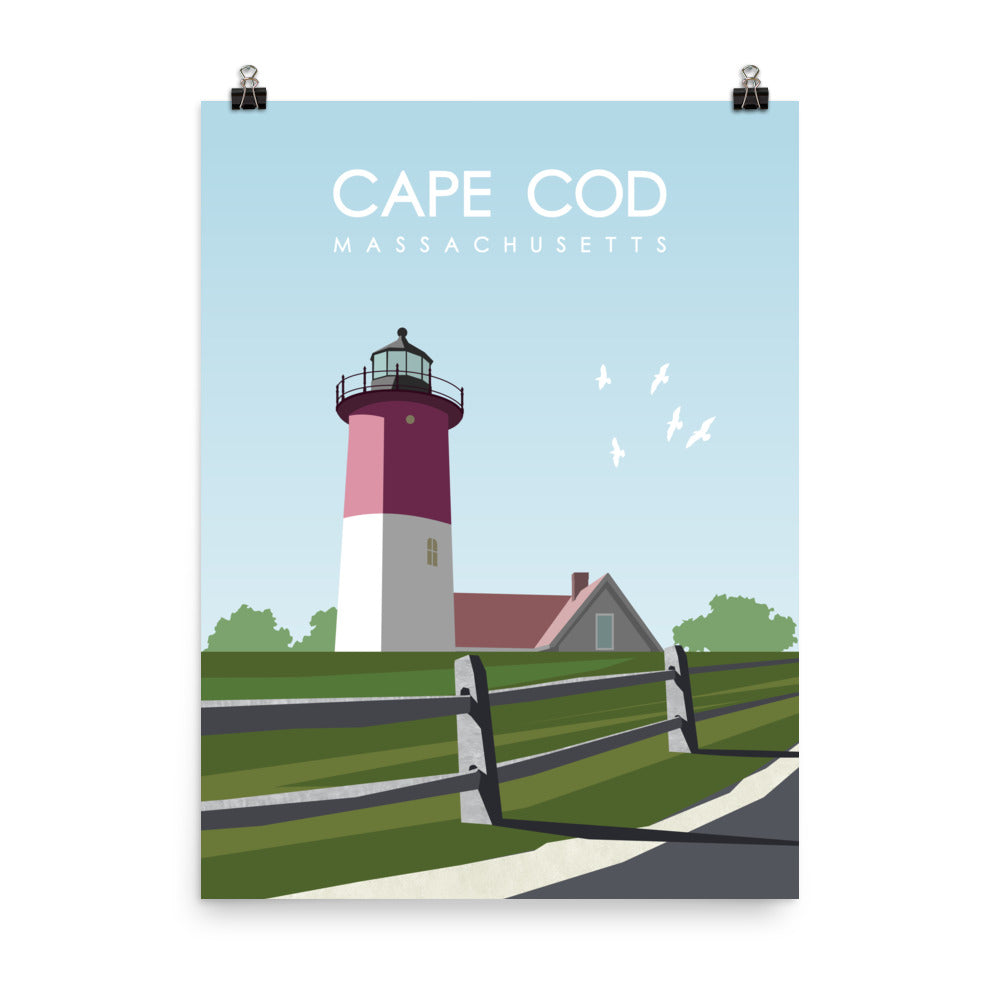 Cape Cod Lighthouse Poster