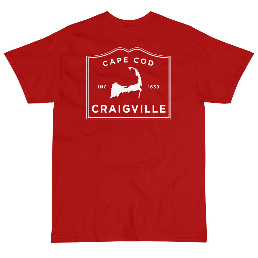 Craigville Cape Cod Short sleeve t-shirt (front & back)