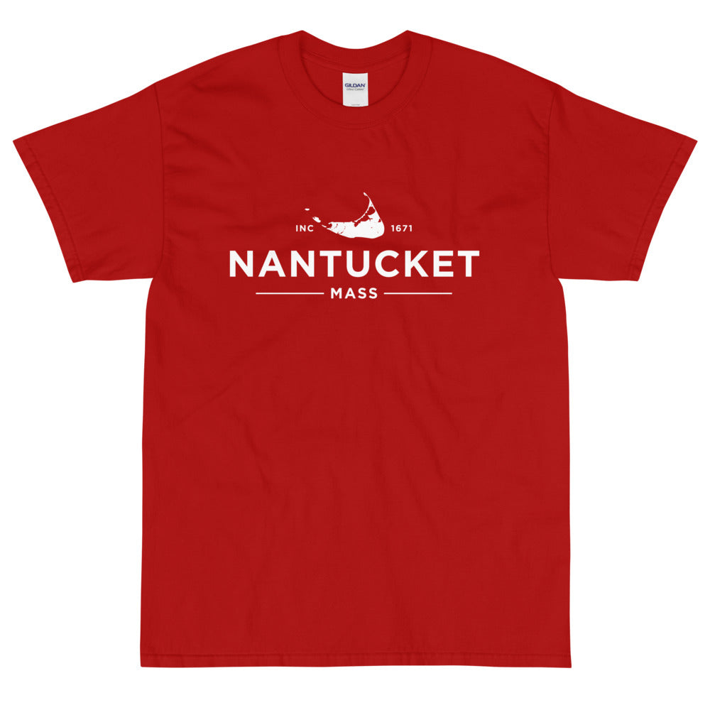nantucket dress shirts Nantucket Island Time Tee Ivory / XL