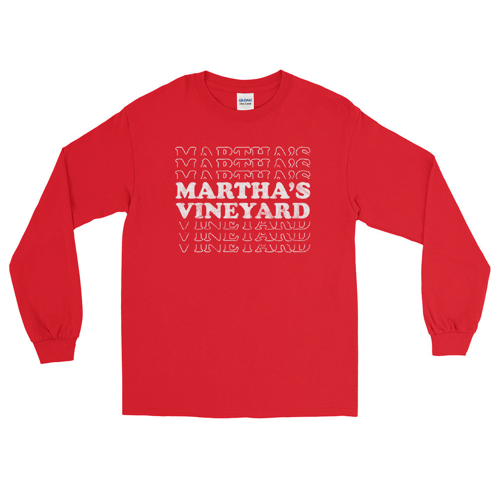 Martha’s Vineyard Retro Long Sleeve Shirt