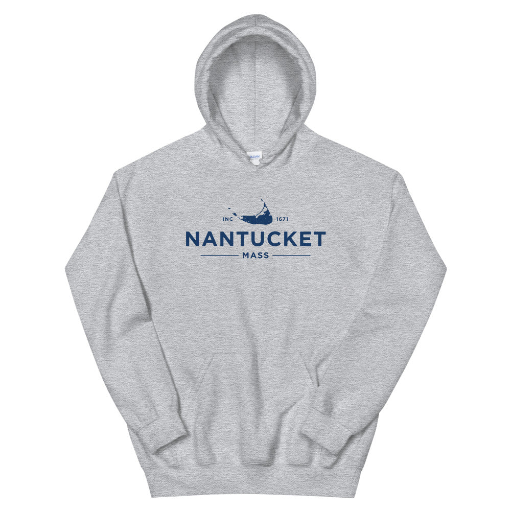 Nantucket Hoodie Sweatshirt sport grey
