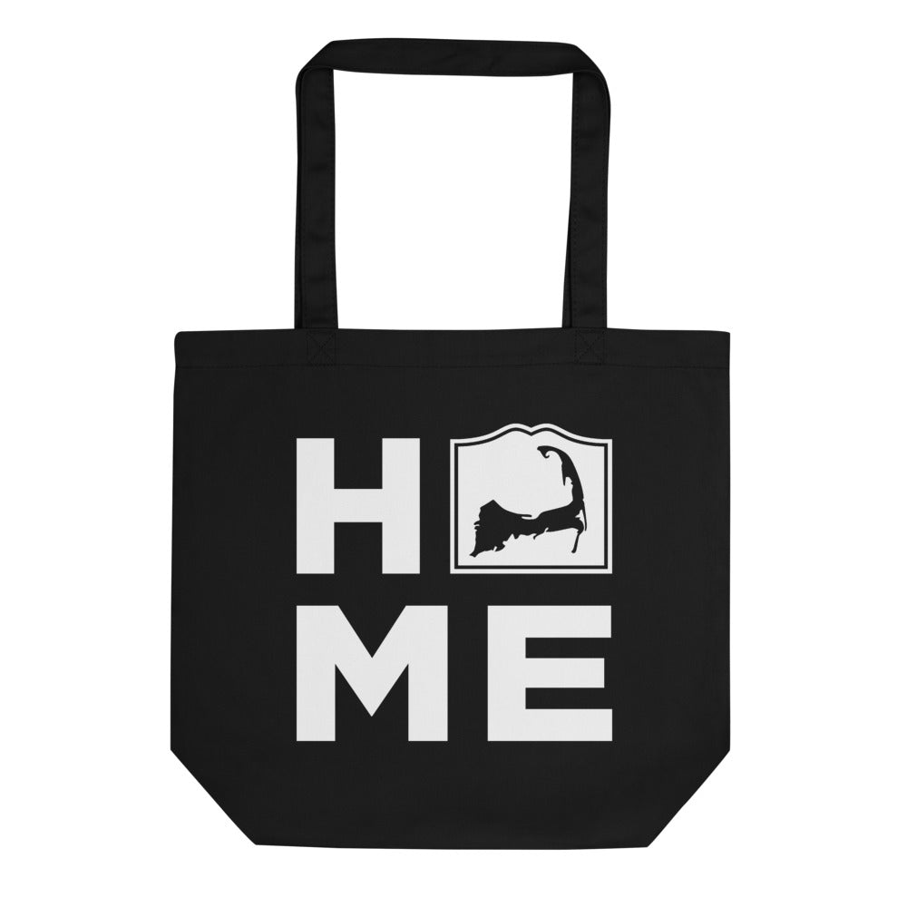 Cape Cod Home Black Tote Bag