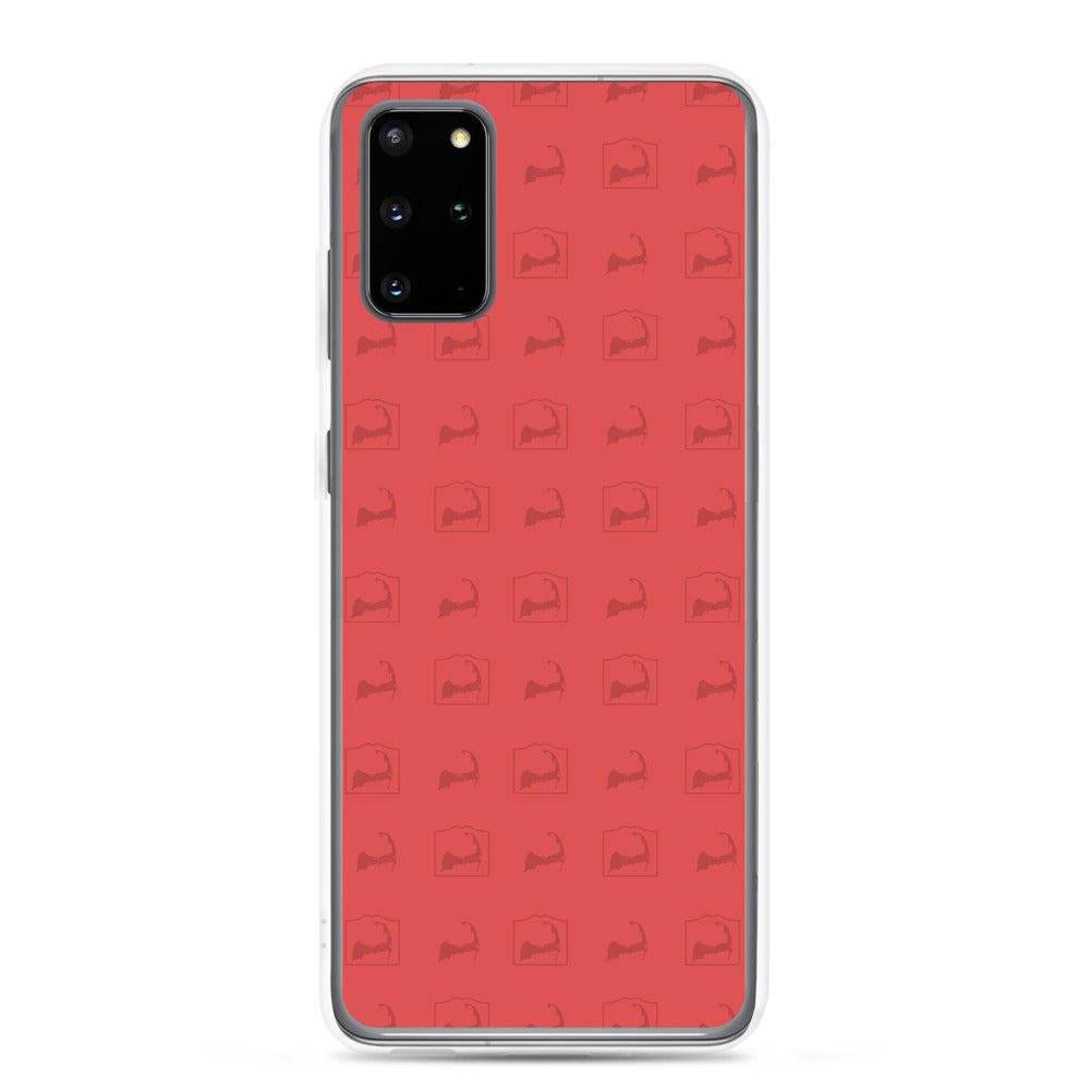 Cape Cod Pattern Red Samsung S20 Case