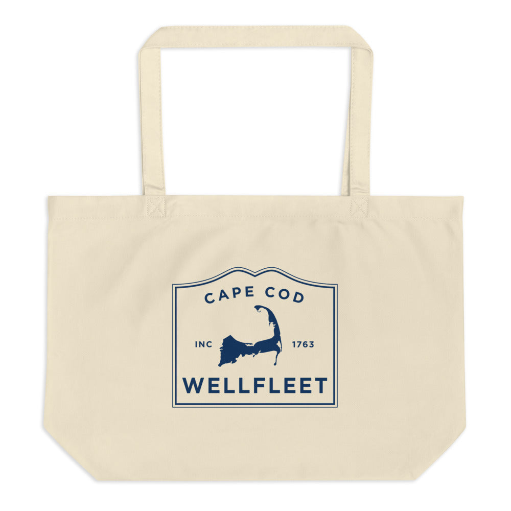 Wellfleet Cape Cod Large Tote Bag
