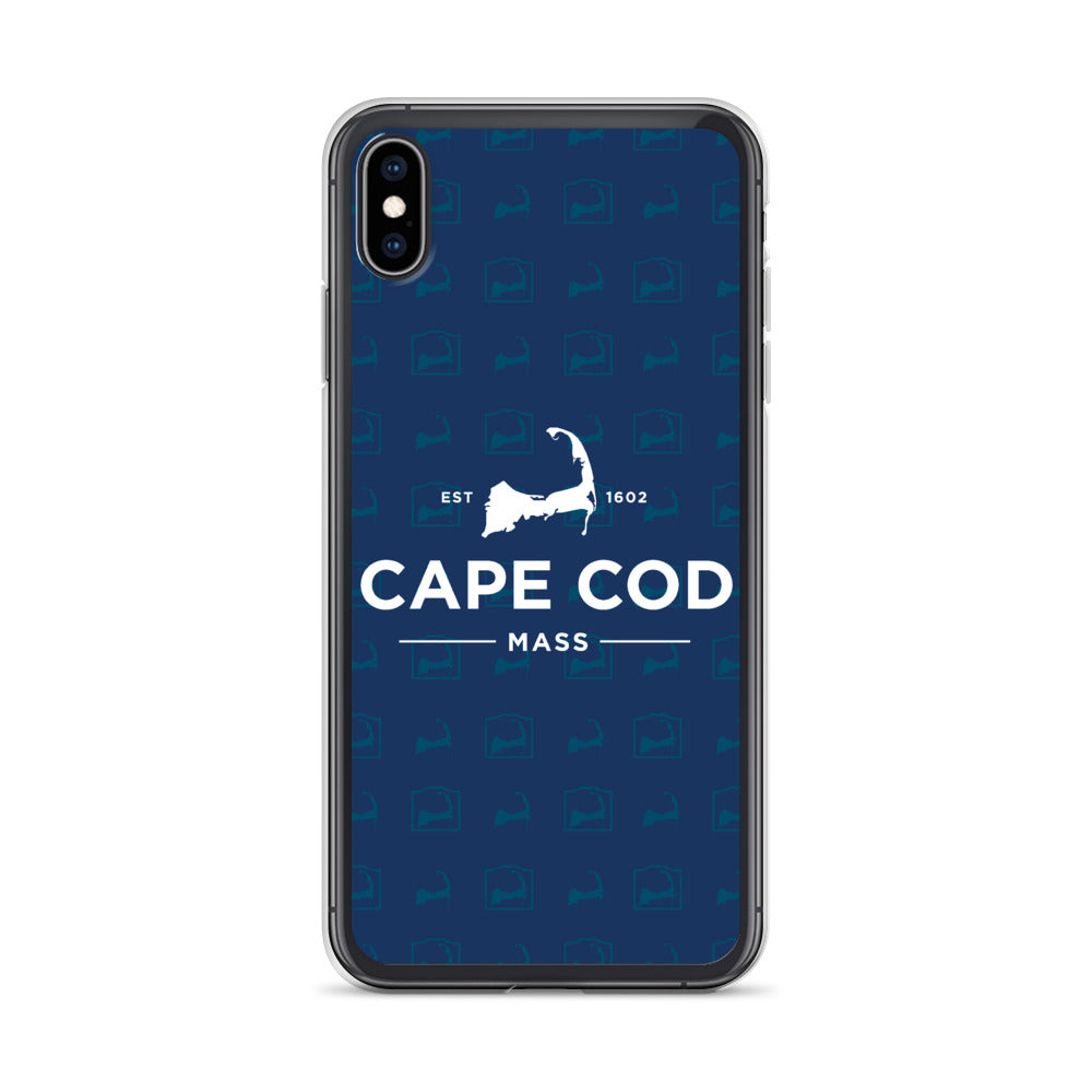 Cape Cod Mass Blue iPhone Case