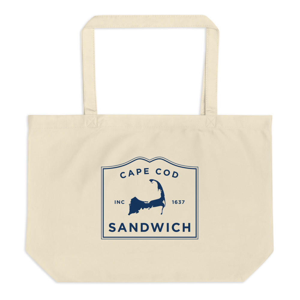 Sandwich Cape Cod Large Tote Bag