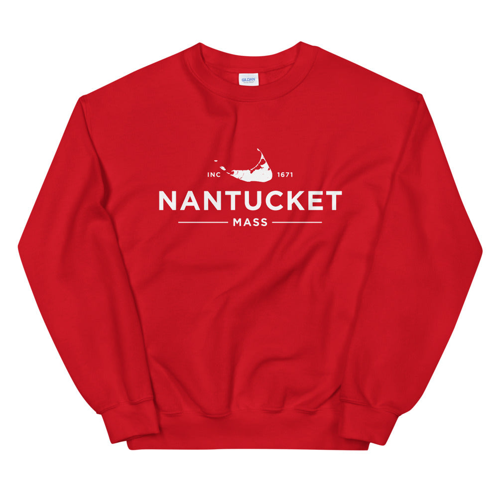 Nantucket Sweatshirt red