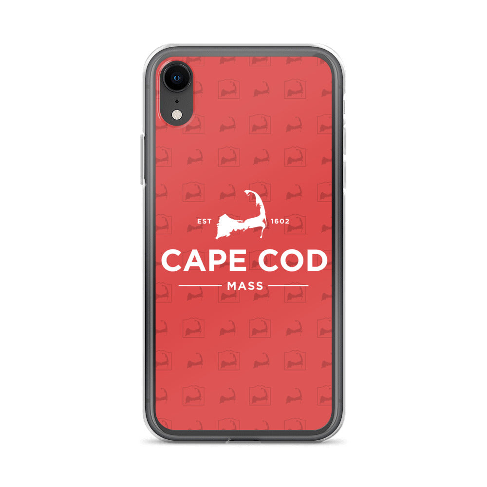 Cape Cod Mass Red iPhone Case