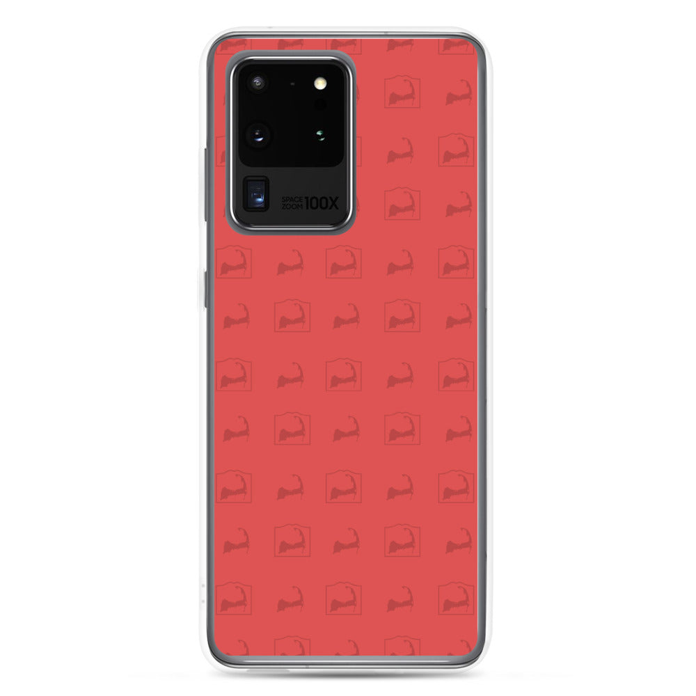 Cape Cod Pattern Red Samsung S20 Case