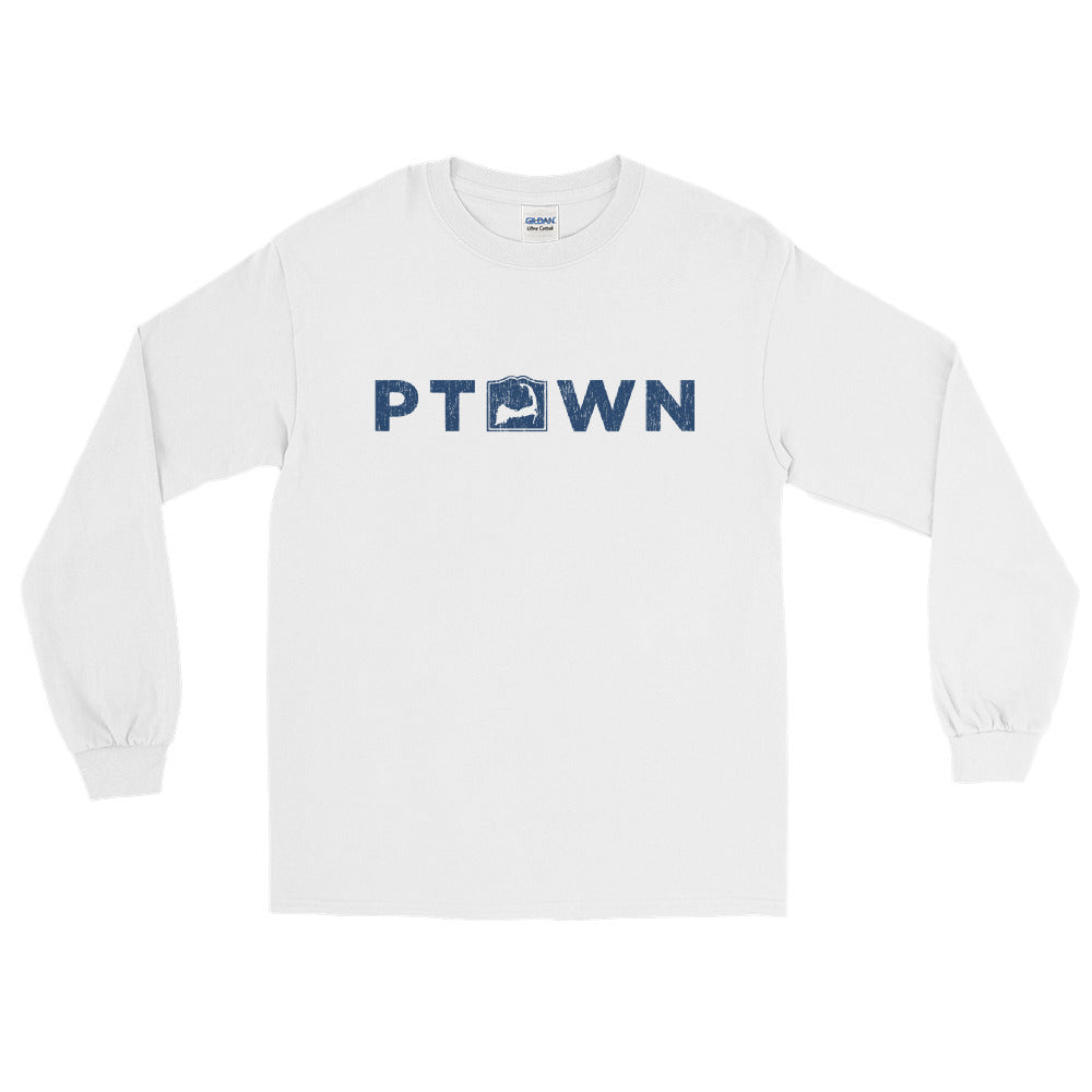 PTOWN Cape Cod MA Long Sleeve T-Shirt, PTOWN Long Sleeve T