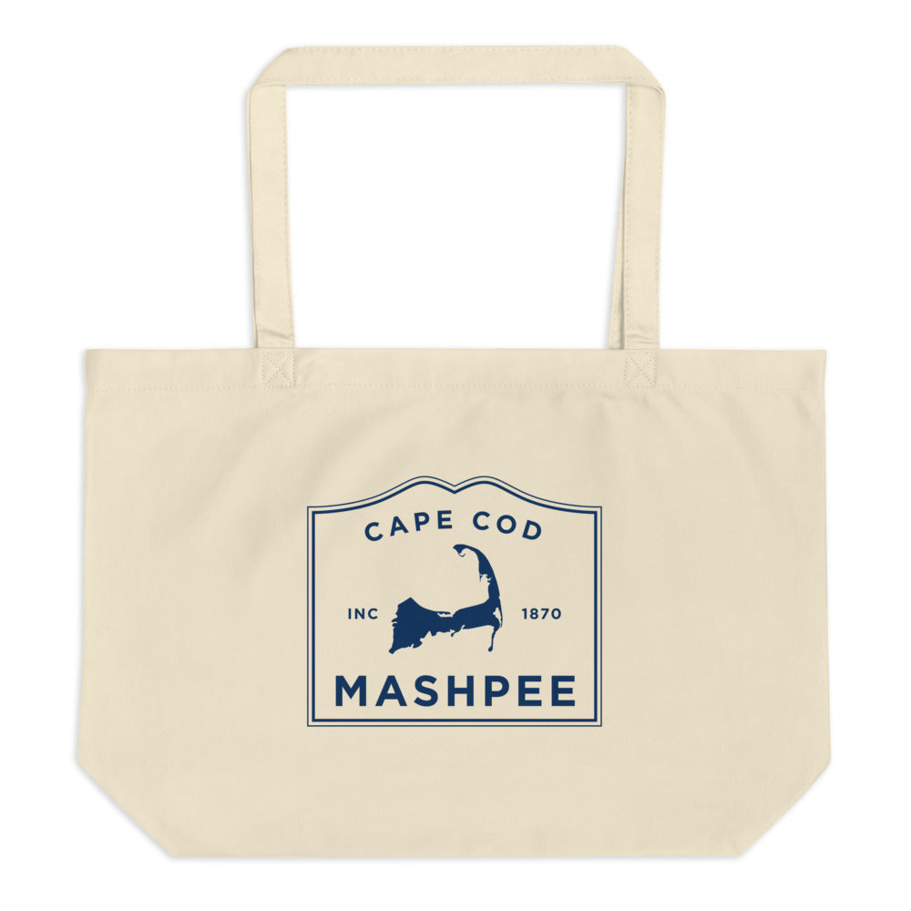Mashpee Cape Cod Large Tote Bag
