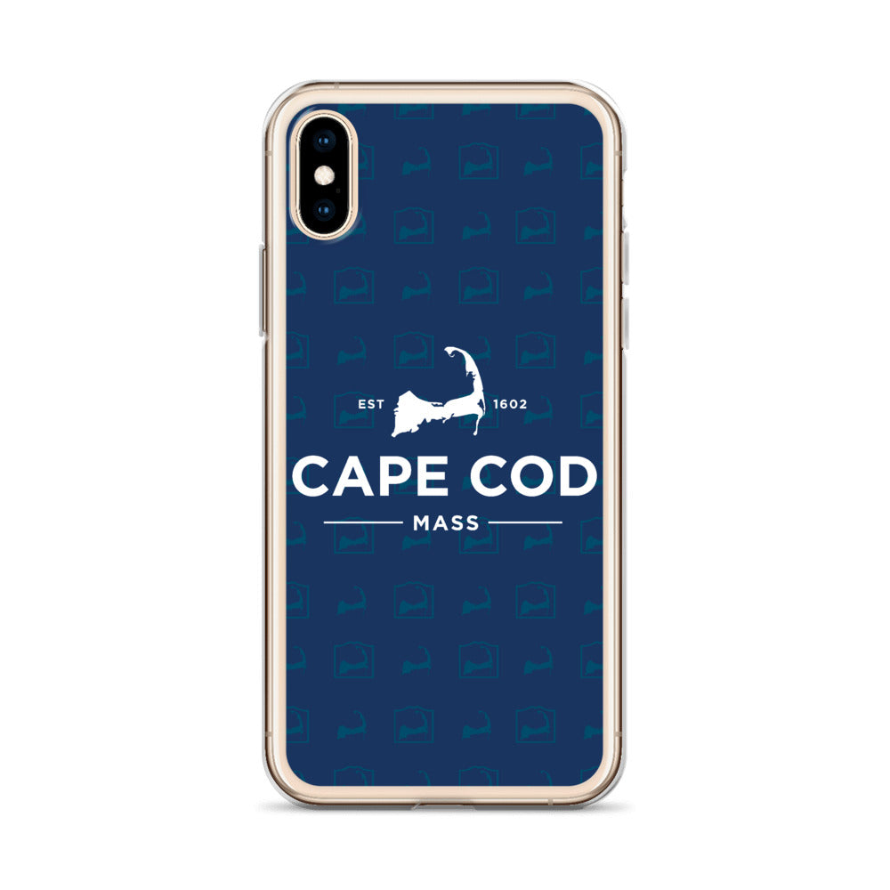 Cape Cod Mass Blue iPhone Case