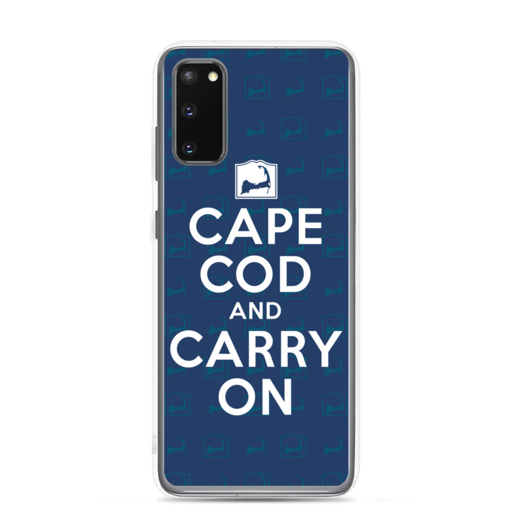 Cape Cod And Carry On Blue Samsung S20 Case