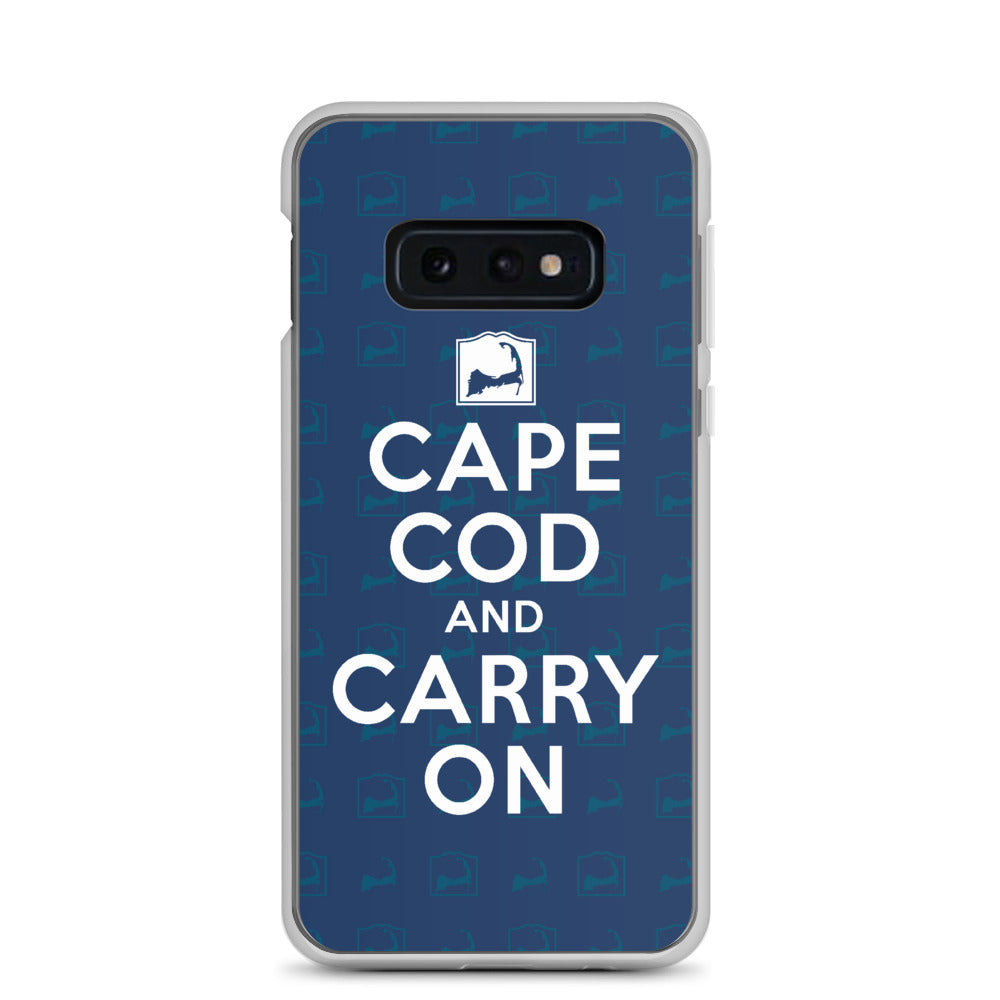 Cape Cod And Carry On Blue Samsung S10 Case
