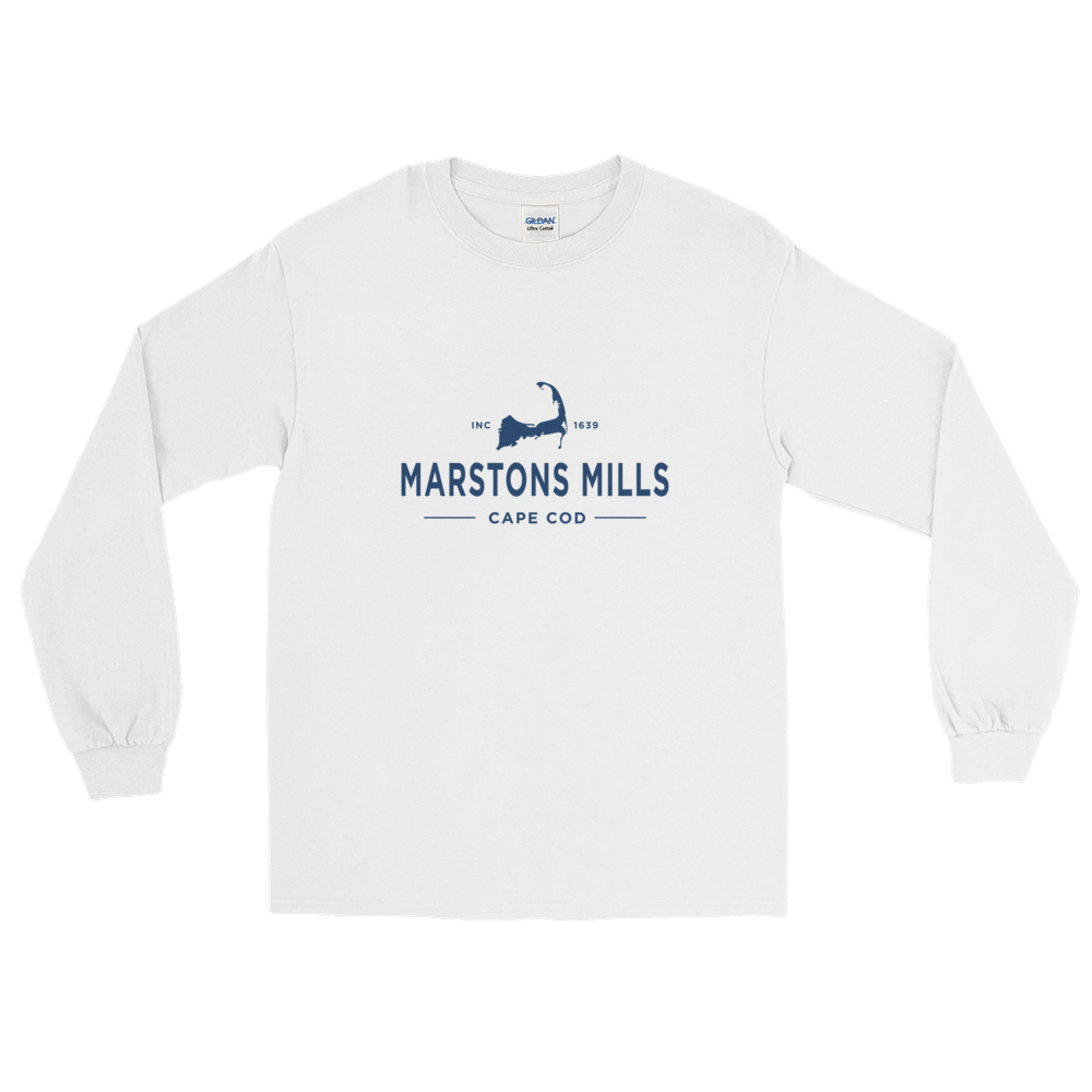Marstons Mills Cape Cod Long Sleeve T Shirt, Marstons Mills T Shirt